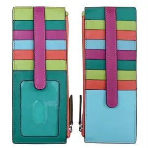 Double Sided Credit Card Holder-Multi Colors