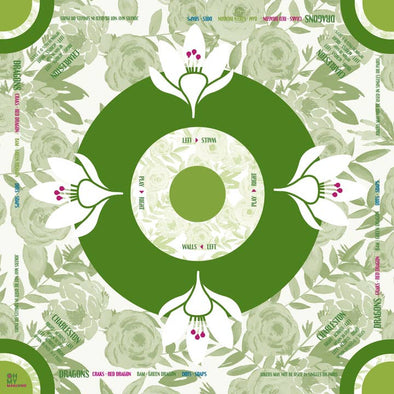 Olive Rose Neoprene Mahjong Mat