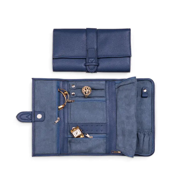 Hayley Jewelry Clutch-blue