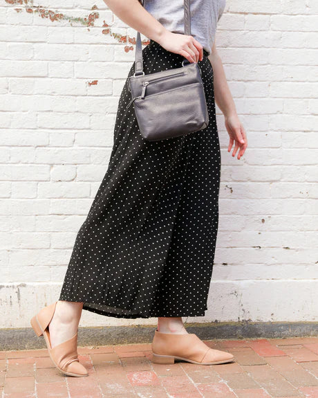 Cashmere Leather Girl Friday Small Crossbody Traveler