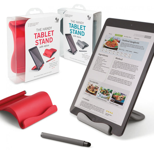 The Handy Tablet Stand w/Stylus-gray