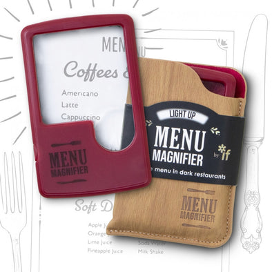 Light Up Menu Magnifier-wine