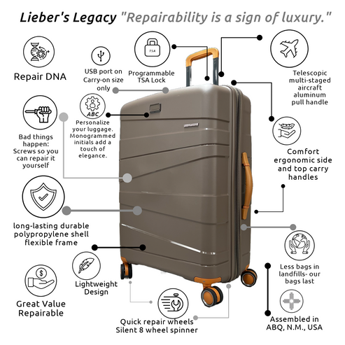 Lieber's Legacy 31" Hardside Spinner