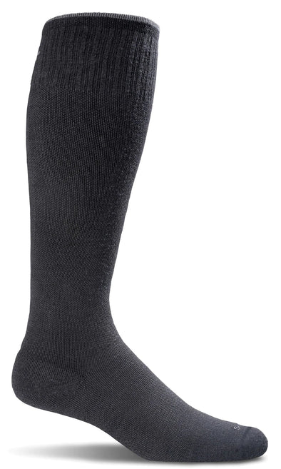Men's Circulator Compression Socks-solid black : M/L