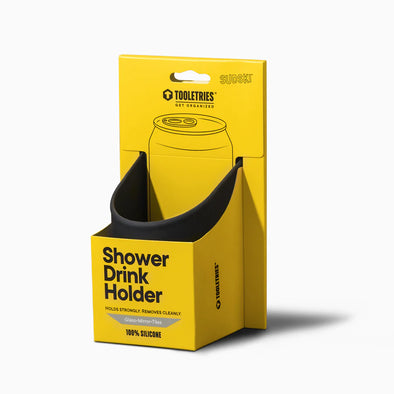 Shower Drink Holder-charcoal