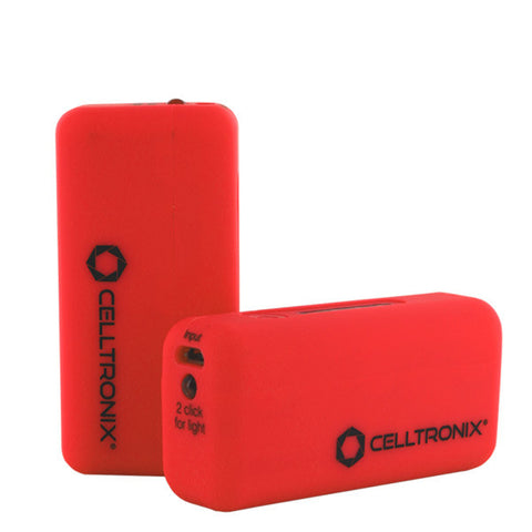 Celltronix Red Hot 2200mAh Backup Battery with Flashlight