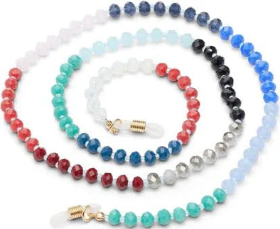 Beaded Eyeglass Chain Multi