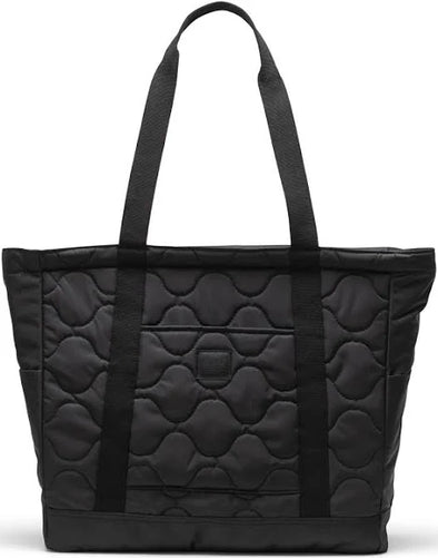 Heritage Quilted Tote - Black