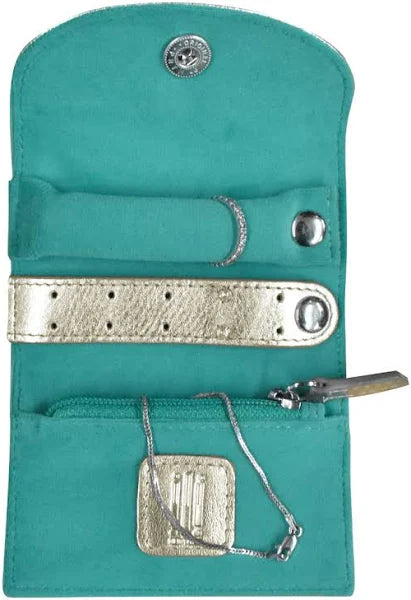 Mini Leather Jewelry Organizer