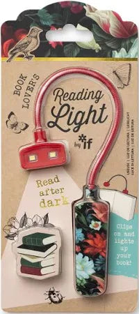 Book Lover's Reading Light - Dark Floral