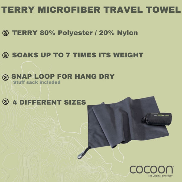 Microfiber Terry Towel Light-light blue : medium