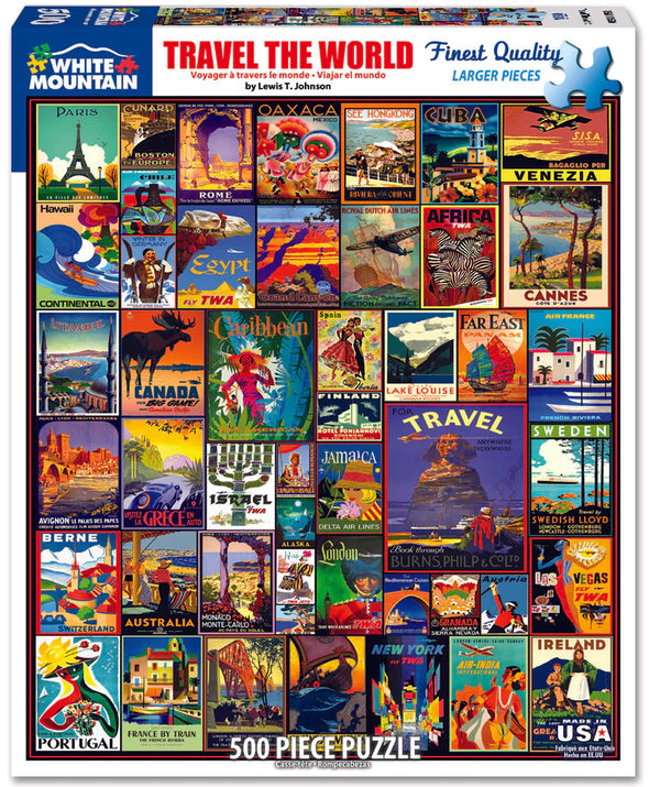 Travel the World Puzzle
