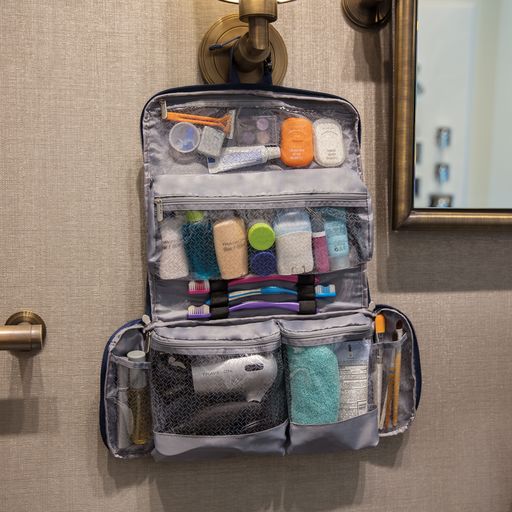 Flat Out Hanging Toiletry Bag - Blue