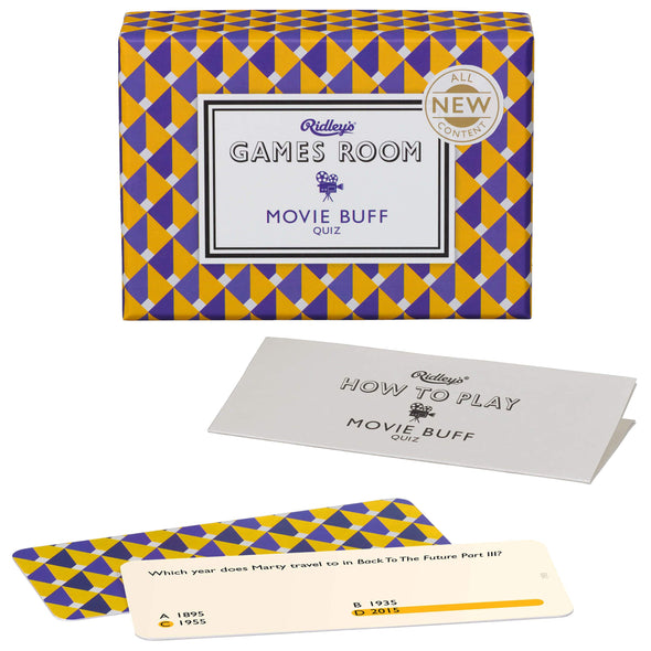 Ridley's Game Room Trivia Cards