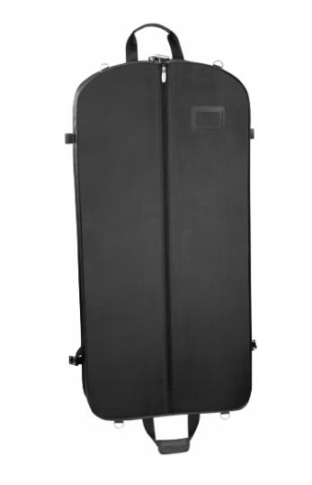 45" Premium Extra Wide Garment Bag with Shoulder Strap and Two Large Pockets