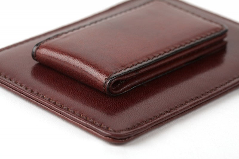 Bosca Deluxe Front Pocket Wallet Old Leather - Cognac