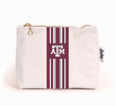 Small canvas pouch - Texas A&M